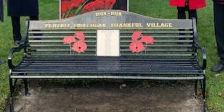 commemorative bench